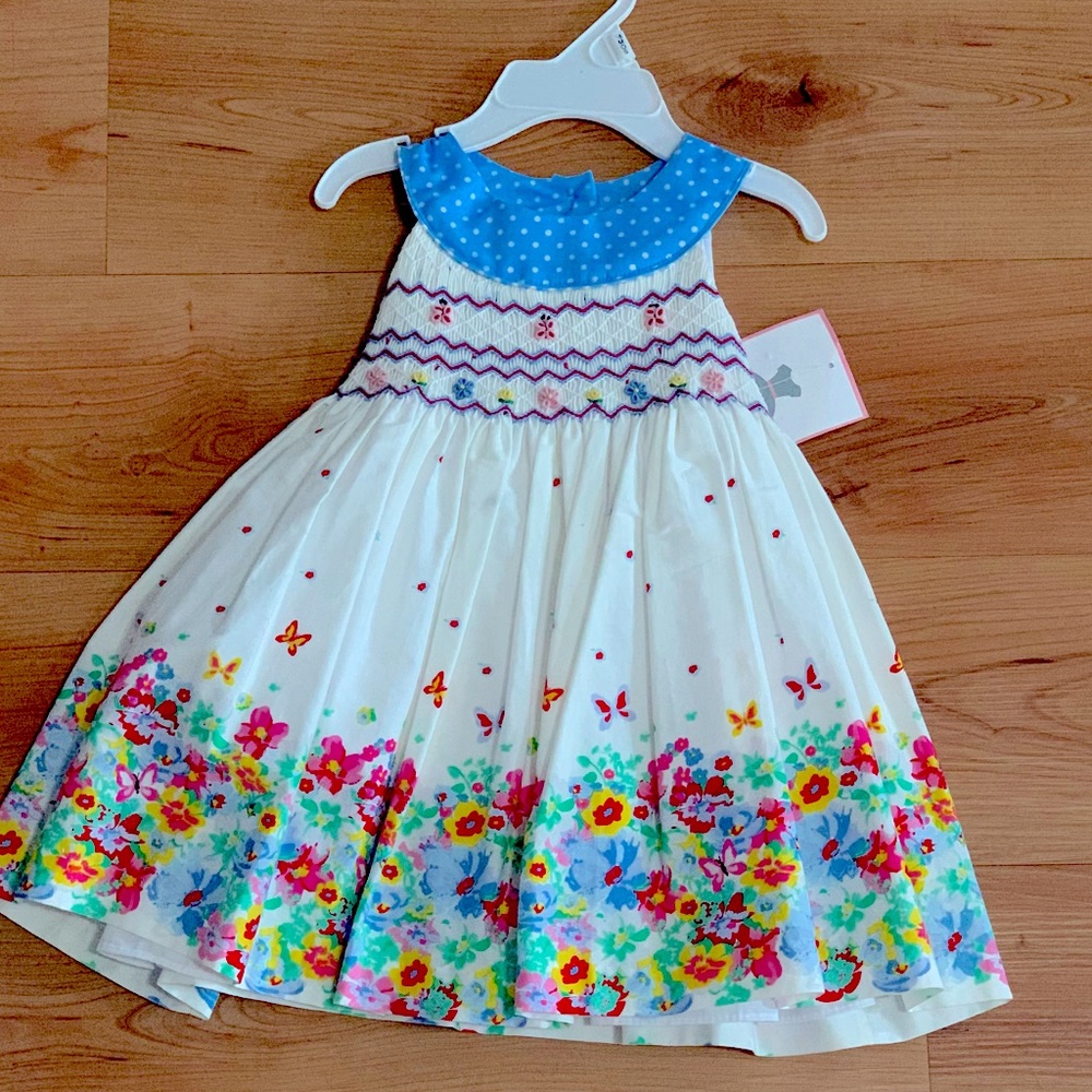 18 month rare edition dress with smocking